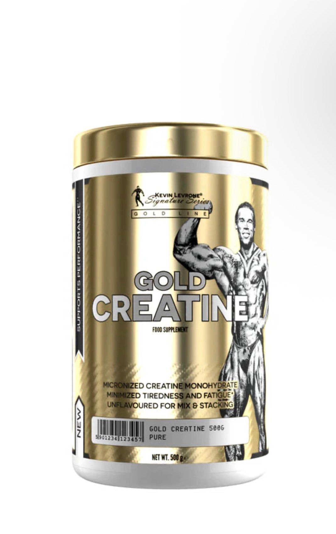 GOLD CREATINE 100 SERVINGS 500G BY KEVIN LEVRONE