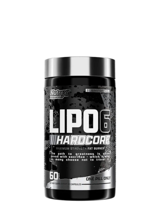 LIPO 6 HARDCORE 60 CAPS BY NUTREX RESEARCH