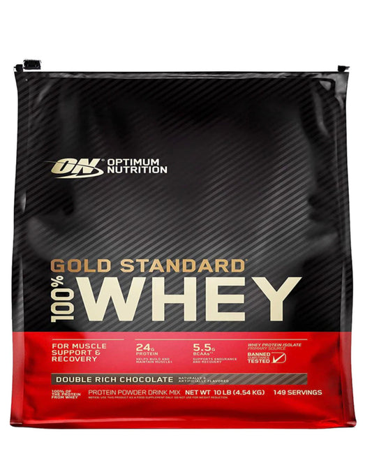 GOLD STANDARD 100% WHEY BY OPTIMUM NUTRITION 10LBS